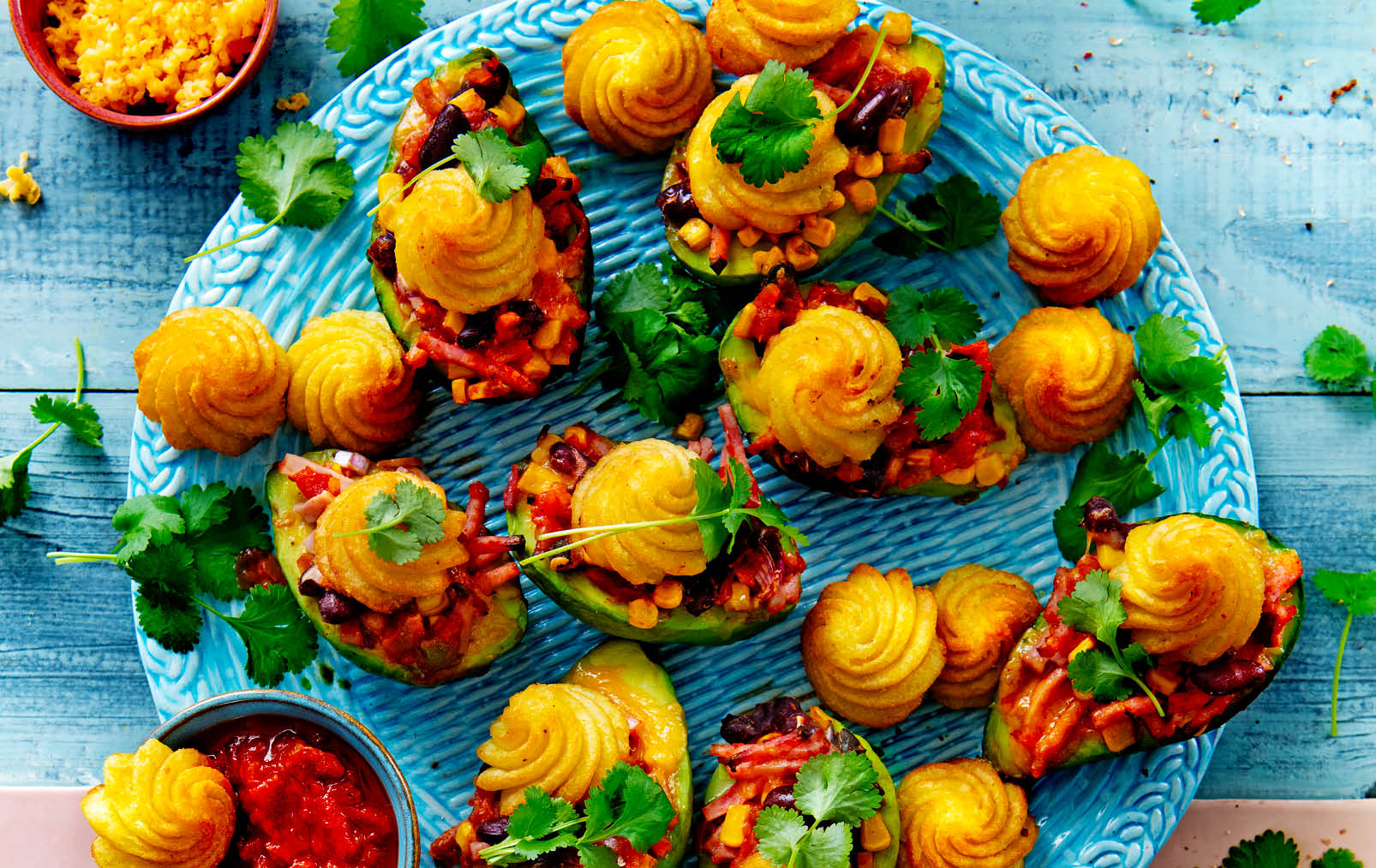 Thumbnail video Gevulde avocado's met duchesses