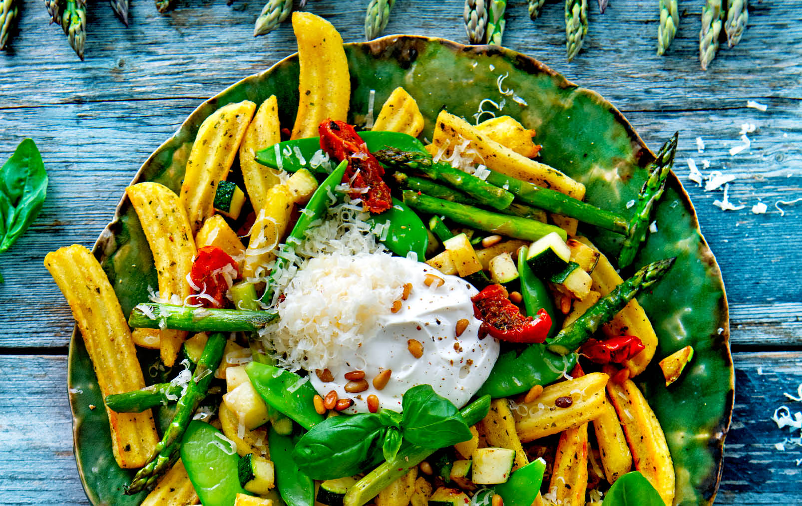 Thumbnail video Greens & Whipped Ricotta loaded fries