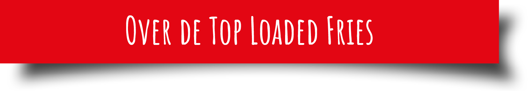 Header recept Loaded fries