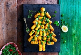 Duchesses & kroketjes met kruidensalsa