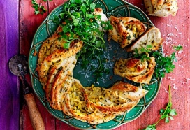 Kruiden-parmezaankrans