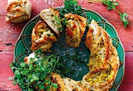 Kruiden-parmezaankrans 