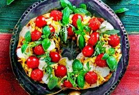 Caprese-pinsa