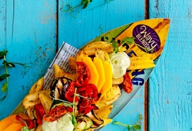 Delicious Veggie loaded fries