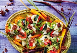 Röstirondjes met groentepickles